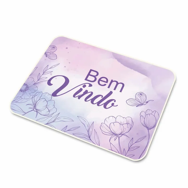 Tapete Emborrachado · Neoplex 3mm · Modelo Tradicional personalizado com a sua marca