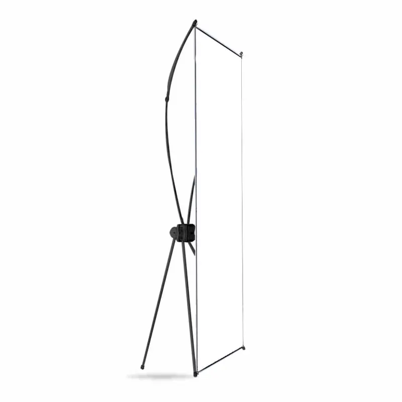 X Banner Ou Indoor · Estrutura · Suporte X personalizado com a sua marca